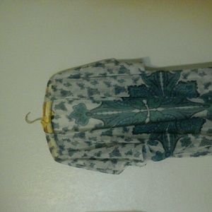 Paisley teal blue comono NOT FOR SALE